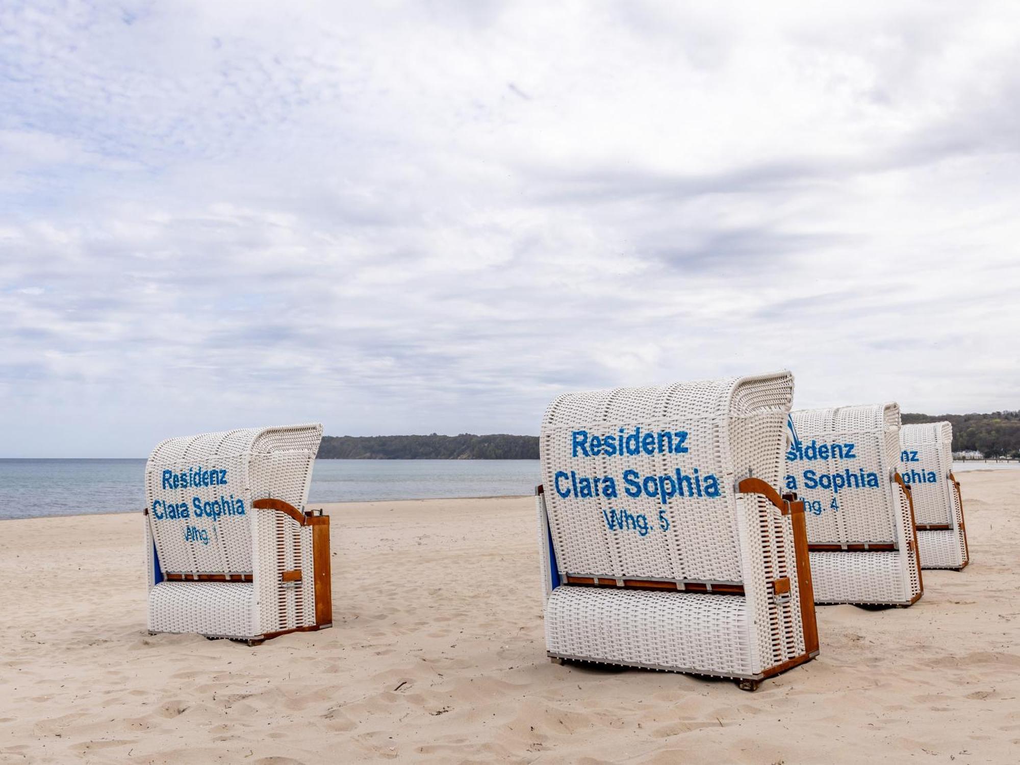 Ferienwohnung Strandlaeufer In Der Residenz Clara Sophia บินซ์ ภายนอก รูปภาพ