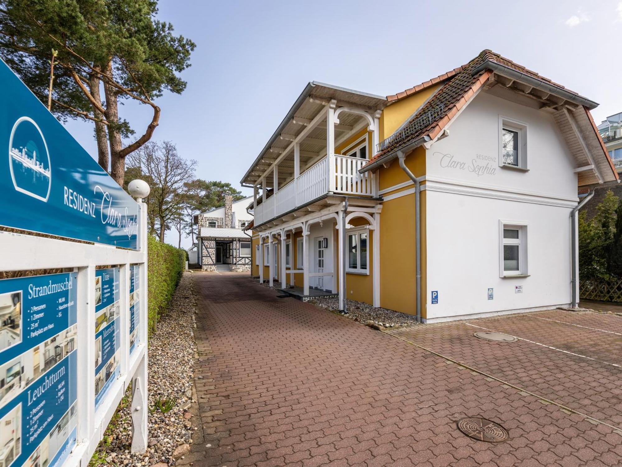 Ferienwohnung Strandlaeufer In Der Residenz Clara Sophia บินซ์ ภายนอก รูปภาพ